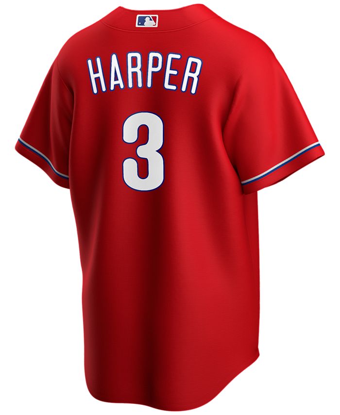 Nike Men's Bryce Harper Cream Philadelphia Phillies Alternate Replica  Player Name Jersey - Macy's