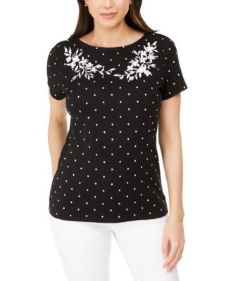 macys petite tops