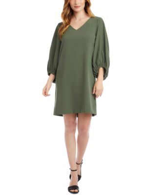 Karen Kane Blouson Sleeve Shift Dress Macy s