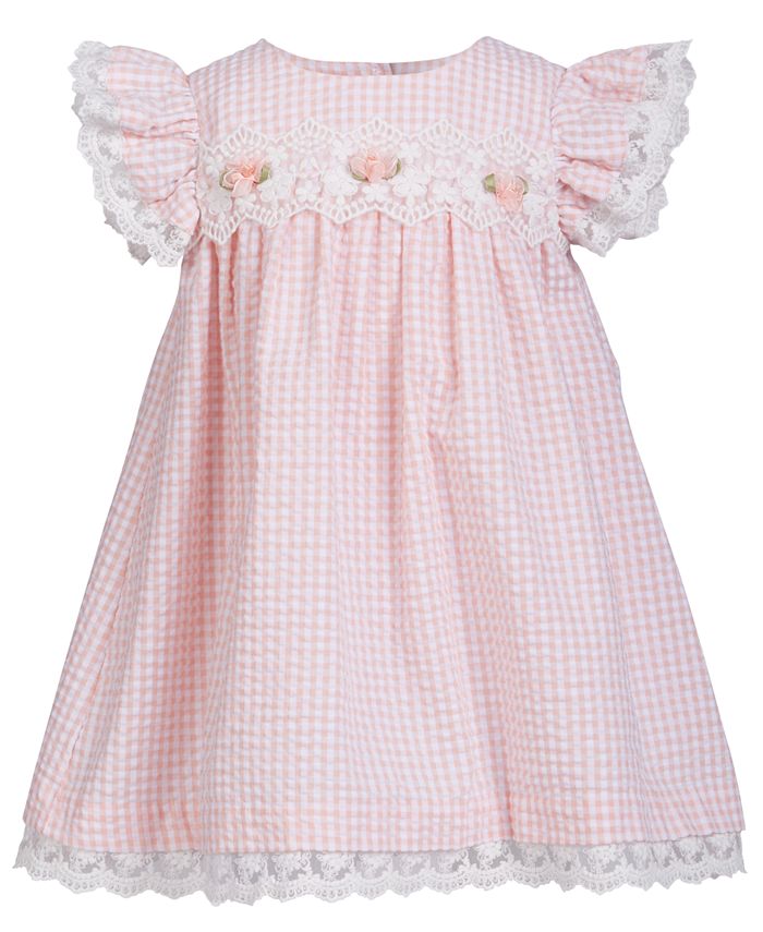 Seersucker baby gown sales