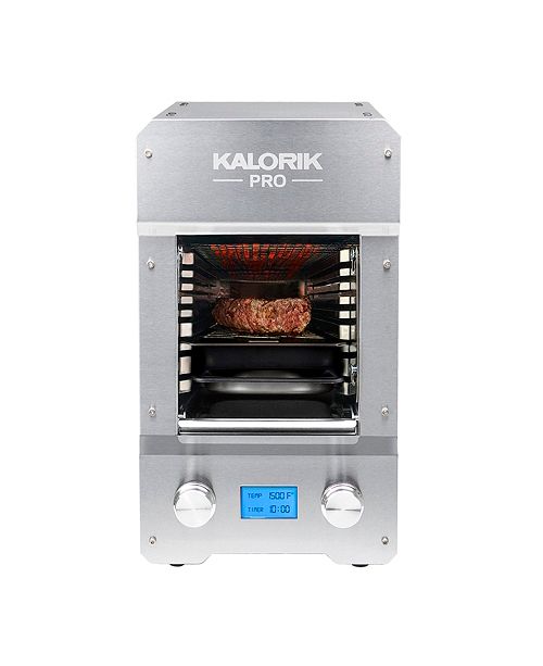 Kalorik Pro Digital Stainless Steel Steakhouse Grill & Reviews Small