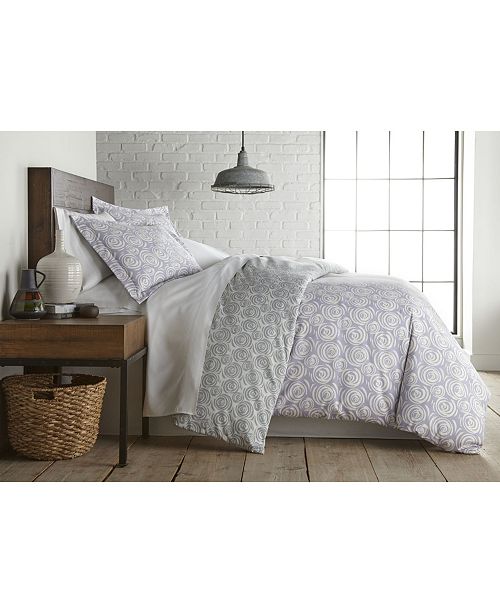 Southshore Fine Linens Circle And Swirls Ultra Soft Duvet Cover