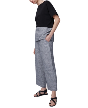 image of b new york Mixed-Media Split-Back Top