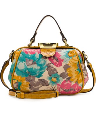 Patricia Nash - Antica Leather Frame Satchel