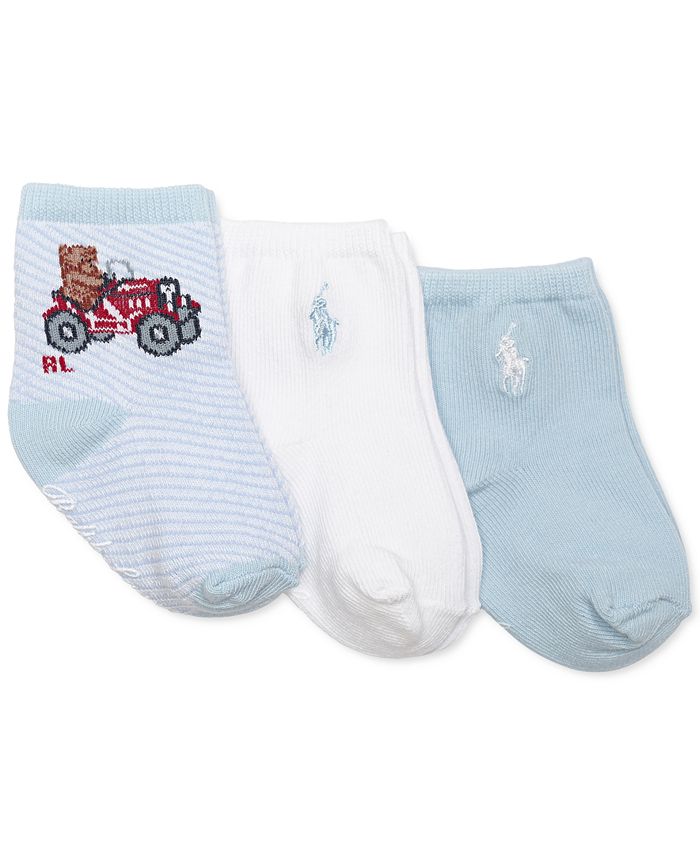 Baby boy polo top socks