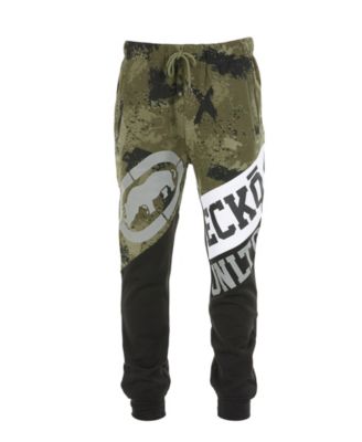 tri color joggers