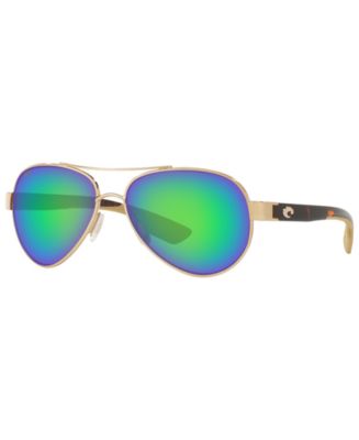 Costa Del Mar Unisex Polarized Sunglasses, LORETO Macy's
