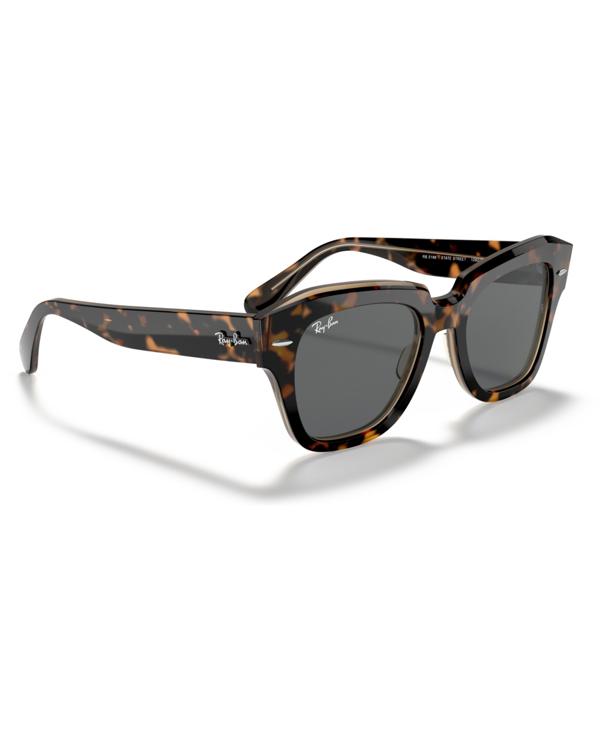 Ray-Ban State Street Sunglasses, RB2186 -DARK GR