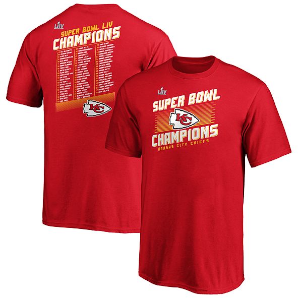 Authentic NFL Apparel Men's Kansas City Chiefs Super Bowl LIV Champ Hut ...