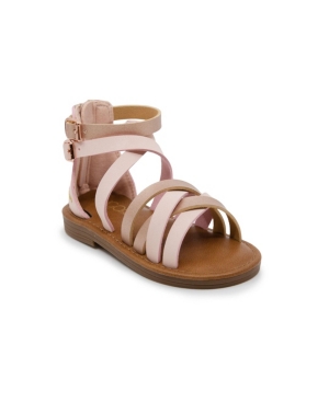image of Sugar Toddler & Little Girls Multi Strap Gladiator Sandal