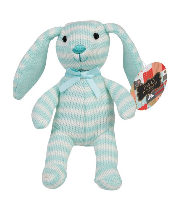 black bunny plush