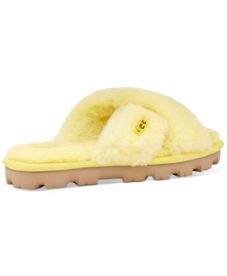 ugg slippers yellow