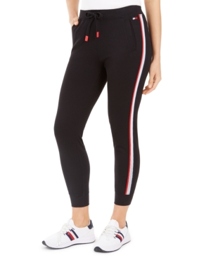 Tommy Hilfiger Sport Logo-Stripe Joggers