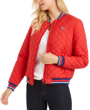 Tommy Hilfiger Sport Quilted Bomber Jacket