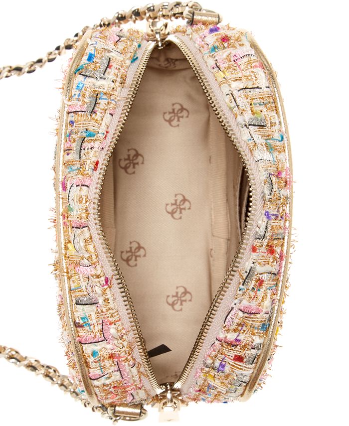 GUESS Cessily Tweed Camera Bag Macy's