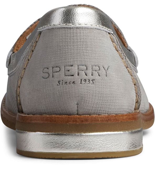 sperry plushwave dock leather slide