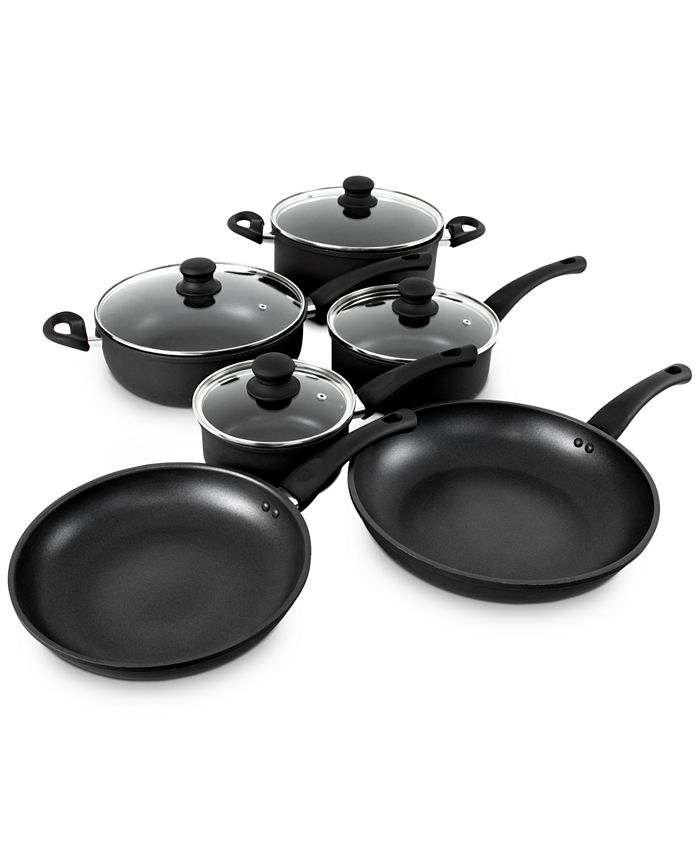 Hell's Kitchen Nonstick 10Pc. Cookware Set Macy's