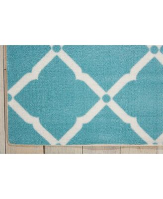 Backyard BAC091 7'9" x 10'10" Outdoor Area Rug