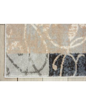 Samuel SAM03 Multi 2'2" x 7'6" Runner Rug