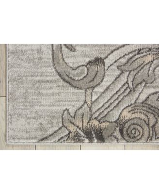 Samuel SAM05 Slate 2'2" x 7'6" Runner Rug
