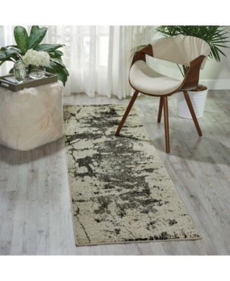 Samuel SAM07 Ivory 2'2" x 7'6" Runner Rug