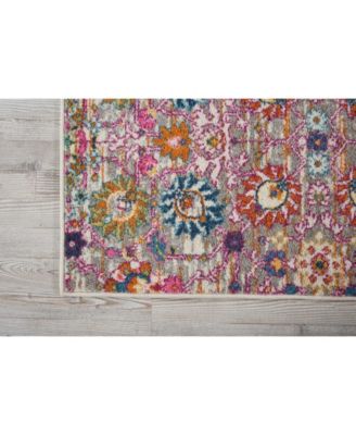 Zeal ZEA01 2'2" x 7'6" Runner Rug