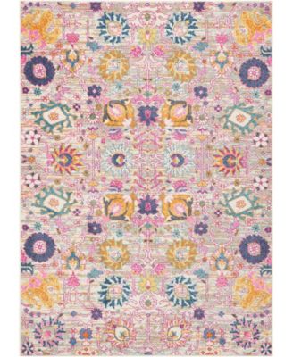 Zeal ZEA01 6'7" x 9'6" Area Rug