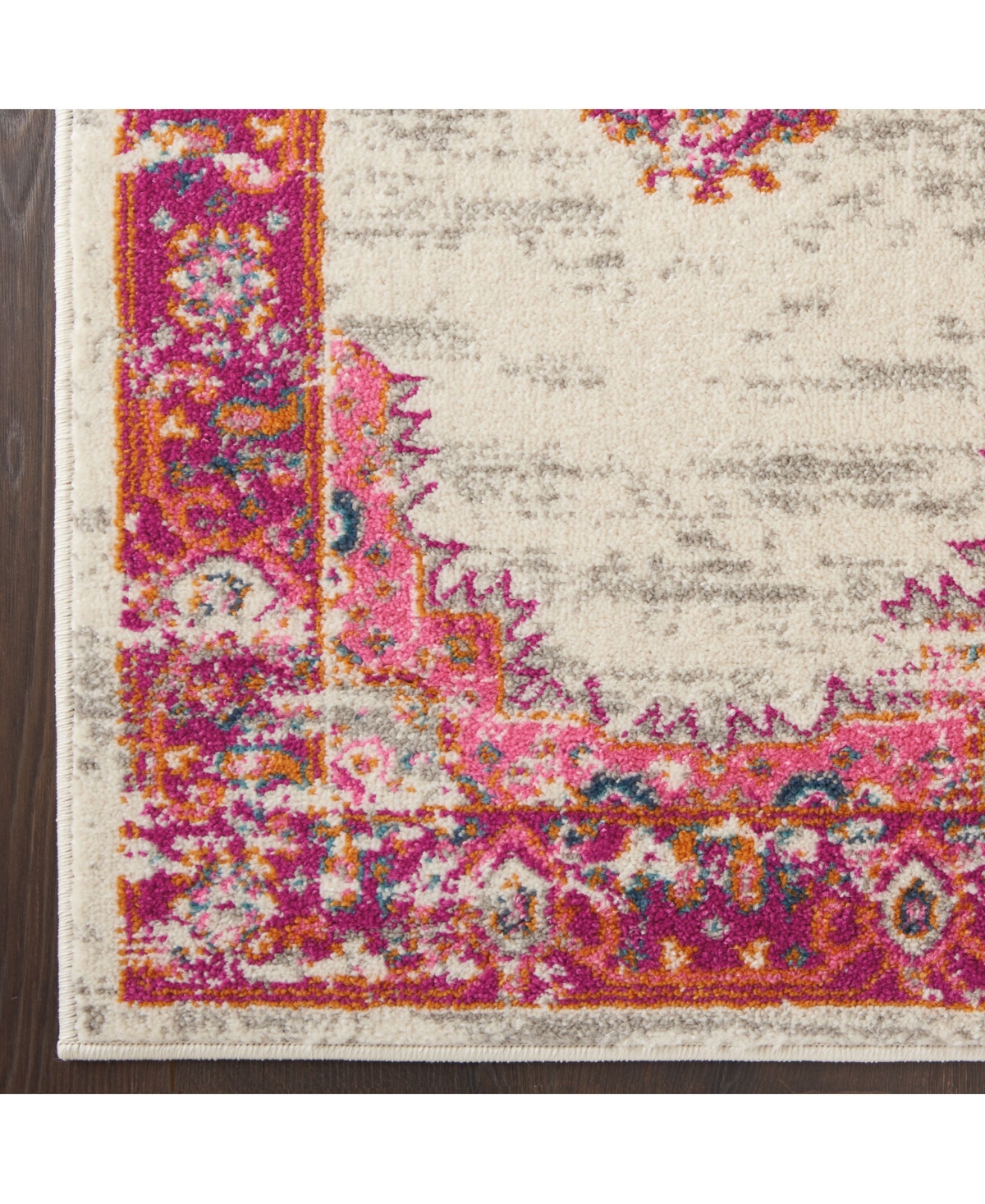 Long Street Looms Zeal ZEA03 Ivory 1'10" x 2'10" Area Rug