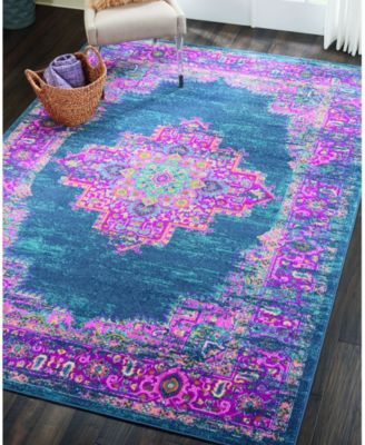 Zeal ZEA03 6'7" x 9'6" Area Rug