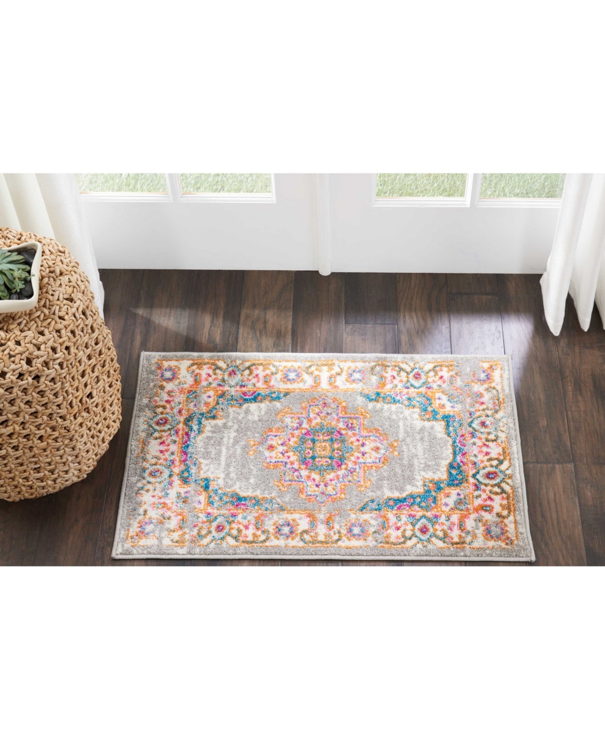 Long Street Looms Zeal ZEA03 Gray 1'10" x 2'10" Area Rug