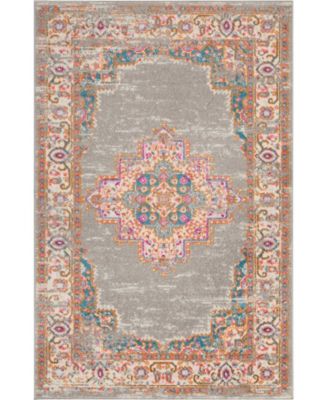 Zeal ZEA03 3'9" x 5'9" Area Rug