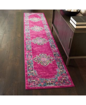 Zeal ZEA03 2'2" x 10' Runner Rug