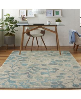 Peace PEA03 Ivory 6' x 9' Area Rug