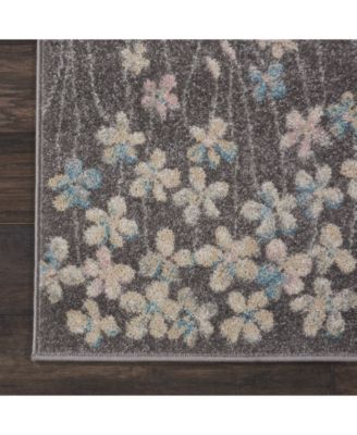 Long Street Looms Peace Pea04 Area Rug Collection In Gray