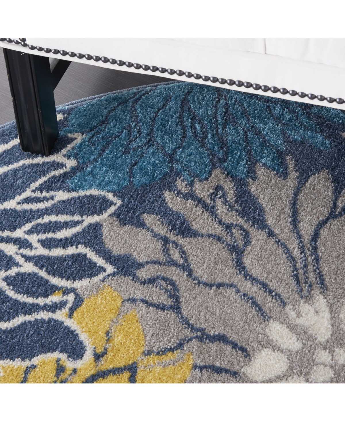 Long Street Looms Zeal ZEA17 5'3" Round Area Rug