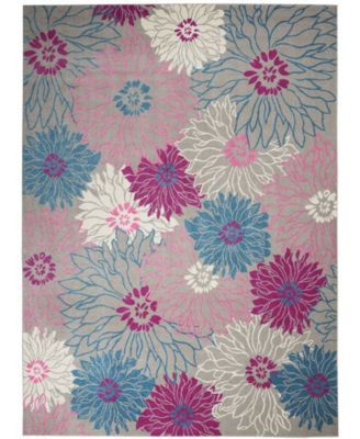 Passion PSN17 Gray 9' x 12' Area Rug