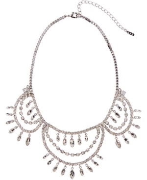 image of Grace Kelly Collection Rhodium Plated The Cat Necklace