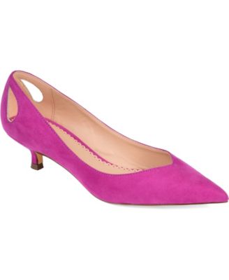 macy's low heel pumps