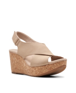 Clarks Collection Women's Annadel Parker Wedge Sandals Women's Shoes