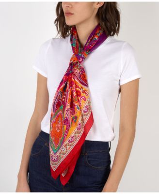 macy's silk scarves
