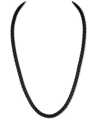 Macy's black clearance necklace