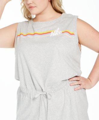 plus size nike romper