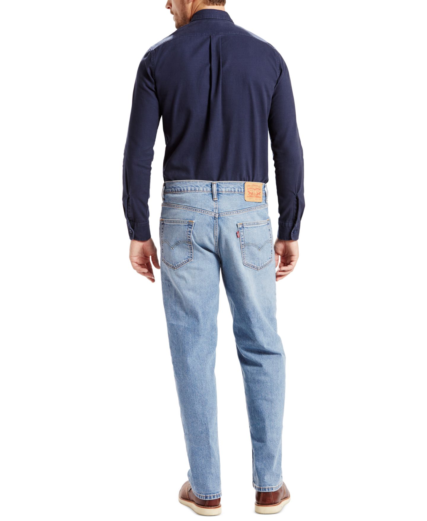 Мужские джинсы Levi's Big & Tall 550™ Relaxed Fit Stretch, цвет: Clif — фото 9