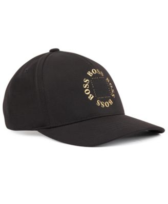Hugo Boss Men's Cap-Circle Black Hat - Macy's