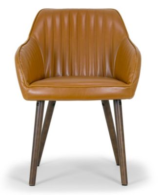 Set of 2 Alaura Arm Chair in with Beech Legs