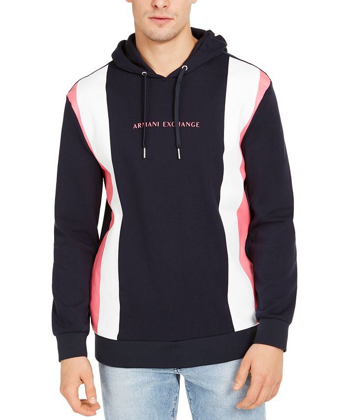 Belastingbetaler strelen Dokter A|X Armani Exchange Men's Colorblocked Logo Hoodie, Created for Macy's &  Reviews - Hoodies & Sweatshirts - Men - Macy's