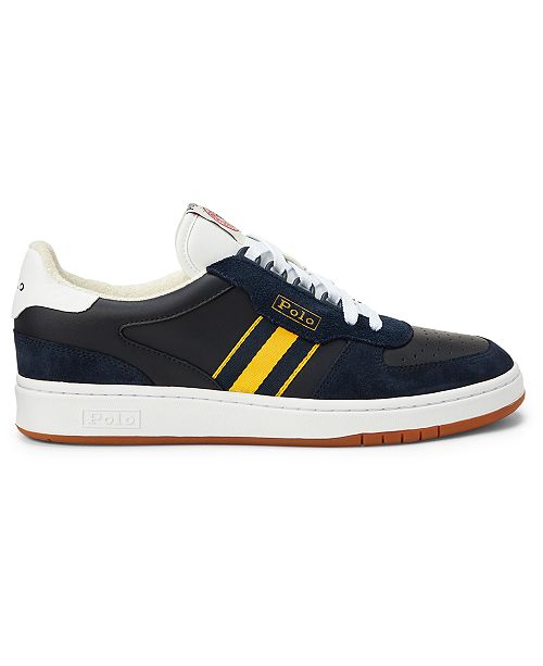 polo ralph lauren men's court sneakers