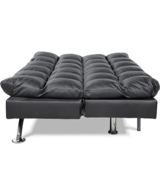 casteel upholstered futon sofa