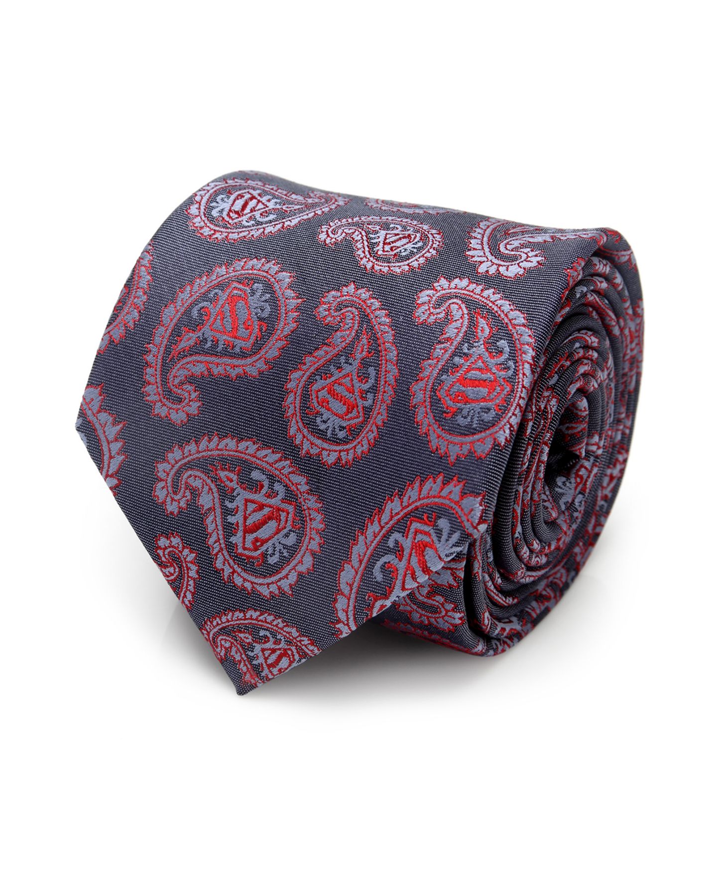 Мужские галстуки DC Comics Superman Paisley Tie, цвет: Разноцветный — фото 1
