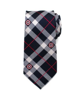 Marvel Captain America Plaid Mens Tie 12090₽